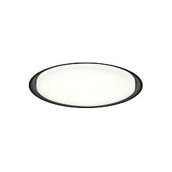 Inbouwarmatuur CITY IP44 CEILING REC 2.6 IP44, zwart mat dimbaar 18,3W 1700lm 3000K CRI 90-100