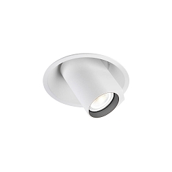 Inbouwarmatuur BLIEK ROUND CEILING REC 1.0 PAR16 GU10 IP20, wit mat  12W