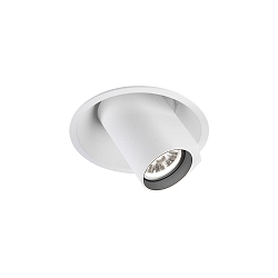 Inbouwarmatuur BLIEK ROUND CEILING REC 1.0 IP20, wit mat  8,7W 785lm 3000K 20-40� 20-40� CRI 90-100