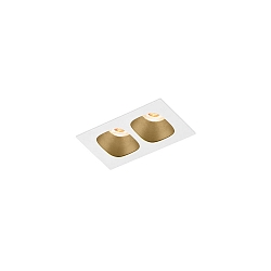 recessed luminaire PIRRO PETIT CEILING REC 2.0 IP20, champagner, white matt 5W 380lm 3000K 20-40� 20-40� CRI 90-100