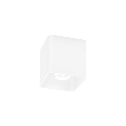 Plafondarmatuur DOCUS 1.0 cubusvorm, set terug GU10 IP20, wit dimbaar