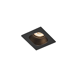 Downlight PIRRO 1.0 1-vlams IP20, zwart dimbaar