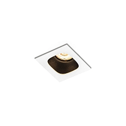 Downlight PIRRO 1.0 1-vlams IP20, zwart dimbaar