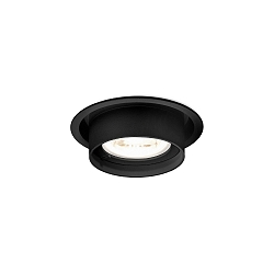 Recessed spot RINI SNEAK IP44 1.0 PAR16, GU10 max. 12W, black