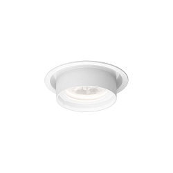 LED Recessed spot RINI SNEAK IP44 1.0, 350/500mA, 7/10W 1800 2850K, CRi >95, white