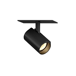 Spot CENO CEILING REC 1.1 IP20, zwart mat 