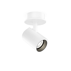 recessed luminaire CENO SEMI RECESSED 1.0 IP20, white matt 8W 530lm 3000K 31� CRI 90