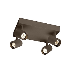Spot CENO CEILING SURF 4.1 IP20, brons dimbaar