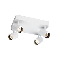 Spot CENO CEILING SURF 4.1 IP20, wit mat dimbaar