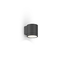 Wandarmatuur voor buitenshuis TAIO OUTDOOR WALL SURF 1.0 IP65, antraciet dimbaar