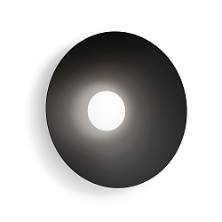 Wandarmatuur CLEA WALL SURF 2.0 IP20, zwart mat dimbaar