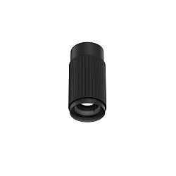 Plafondarmatuur TRACE CEILING SURF 1.0 IP20, zwart mat dimbaar