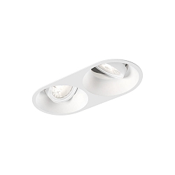 Downlight DEEP 2.0 2-vlams IP20, wit dimbaar