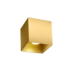 Plafondarmatuur BOX CEILING SURF 1.0 1-vlams, DALI aanstuurbaar IP20, goud dimbaar