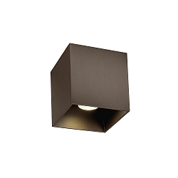 Plafondarmatuur BOX CEILING SURF 1.0 1-vlams, DALI aanstuurbaar IP20, brons dimbaar