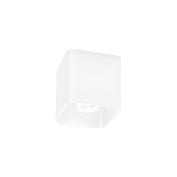 Plafondarmatuur DOCUS CEILING SURF 1.0 IP20, wit mat dimbaar