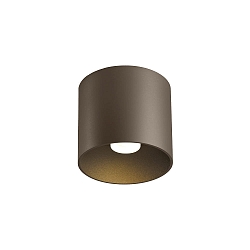 Plafondarmatuur RAY CEILING SURF 1.0 1-vlams, Dim-To-Warm IP20, brons dimbaar
