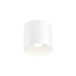 Plafondarmatuur RAY CEILING SURF 1.0 1-vlams, Dim-To-Warm IP20, wit mat dimbaar