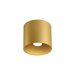 Plafondarmatuur RAY CEILING SURF 1.0 1-vlams, DALI aanstuurbaar IP20, goud dimbaar