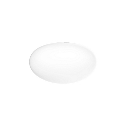 Plafondarmatuur PERLEZ IP44 3.0 - � 20CM multipower, gekamd, half ingebouwd IP44 / IP20, wit dimbaar