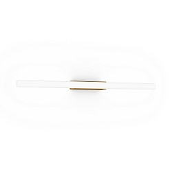 wall luminaire LARRA OPAL 2.0 S14d IP20, champagner dimmable