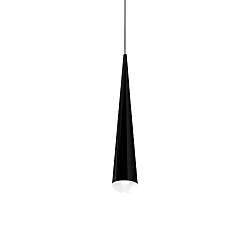Pendelarmatuur CONE 1.0 IP20, zwart dimbaar