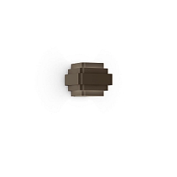 Wandarmatuur J.J.W. WALL SURFACE 02 BRONZE E27 IP20, brons 
