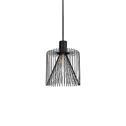 Pendelarmatuur WIRO 1.8 WIRO CEILING SUSP E27 IP20, zwart 