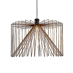Pendelarmatuur WIRO 6.1 WIRO CEILING SUSP E27 IP20, roest 