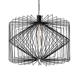 Pendelarmatuur WIRO 6.5 WIRO CEILING SUSP E27 IP20, zwart 