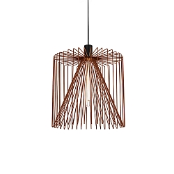 Pendelarmatuur WIRO 3.8 WIRO CEILING SUSP E27 IP20, roest 