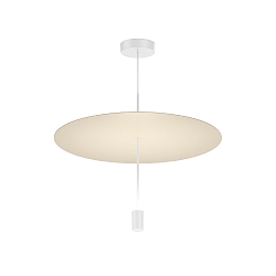 Pendelarmatuur SHEDDA 1.0 IP20, zijdegrijs dimbaar