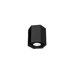 Downlight HEXO MINI 1.0 zonder reflector GU10 IP20, zwart mat