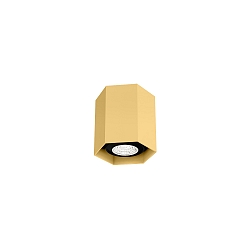 Downlight HEXO MINI 1.0 zonder reflector GU10 IP20, goud