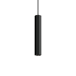 Pendelarmatuur HEXO SUSPENDED MINI 3.0 GU10 IP20, zwart mat