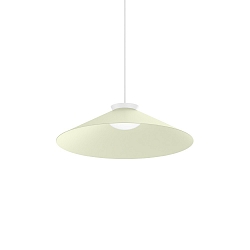 Pendelarmatuur CLEA 2.0 - � 50CM rond, direct / indirect IP20, blauwgroen, jade dimbaar