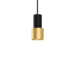 Pendelarmatuur ODREY CEILING SUSP 1.1 PAR16 GU10 IP20, goud, zwart mat 
