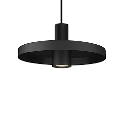 Pendelarmatuur ODREY CEILING SUSP 1.2 PAR16 GU10 IP20, zwart mat 