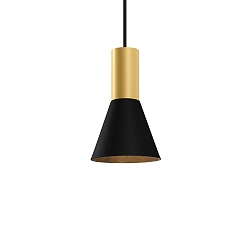 Pendelarmatuur ODREY CEILING SUSP 1.3 PAR16 GU10 IP20, goud, zwart mat 