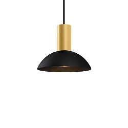 Pendelarmatuur ODREY CEILING SUSP 1.7 GU10 IP20, goud, zwart mat 