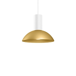 Pendelarmatuur ODREY CEILING SUSP 1.7 GU10 IP20, goud, wit mat 