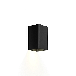 Wandarmatuur DOCUS MINI 1.0 - PAR16 - UP OR DOWN up, down, 1-vlams, hoekig GU10 IP20, mat, gitzwart dimbaar