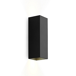 Wandarmatuur BOX MINI 2.0 up down GU10 IP20, zwart dimbaar