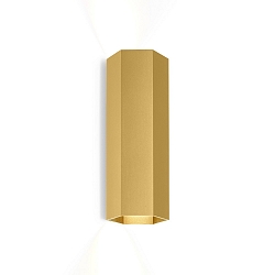 Wandarmatuur HEXO MINI 2.0 - PAR16 up down, 2-vlams GU10 IP20, goud dimbaar