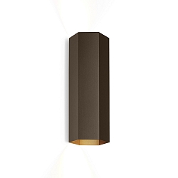 Wandarmatuur HEXO MINI 2.0 - PAR16 up down, 2-vlams GU10 IP20, brons dimbaar