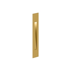 wall recessed luminaire STRIPE WALL REC 2.2 IP20, gold 
