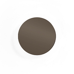 Wandarmatuur MILES 2.0 ROUND IP20, brons dimbaar