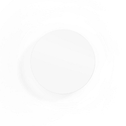 Wandarmatuur MILES 2.0 ROUND IP20, wit dimbaar