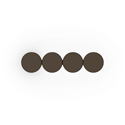 wall luminaire DOT WALL SURF 4.0 IP20, bronze dimmable