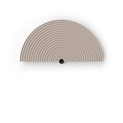 Verblinding TAPIS 2.1 halfrond, mechanisch, bruin, zand